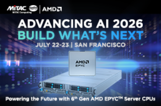 MiTAC Computing Advances Agentic AI Infrastructure with 6ᵗʰ Gen AMD EPYC™ Server CPUs
